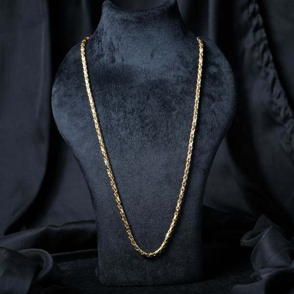 Classic Wheat Link Gold Chain