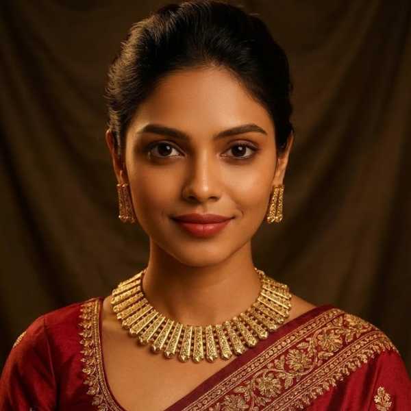 Royal Heritage Gold Plated Necklace Set