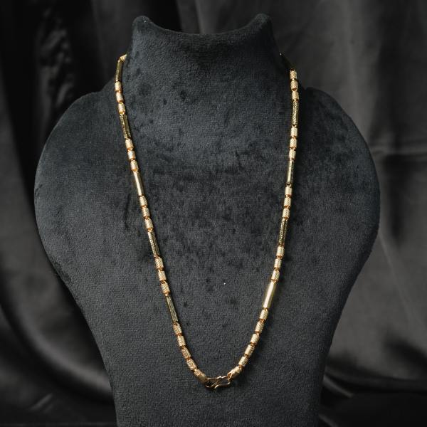 Premium Textured Gold Plated Necklace Set